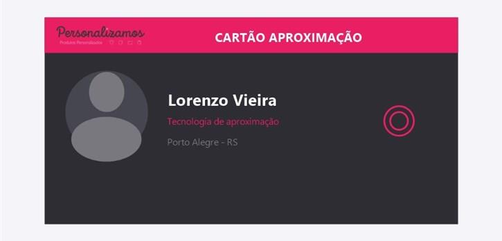 Cartão Aproximação PVC Porto Alegre - RS
