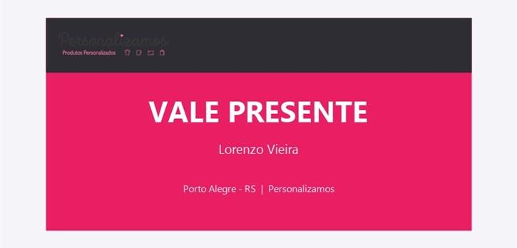 Vale presente Porto Alegre - RS