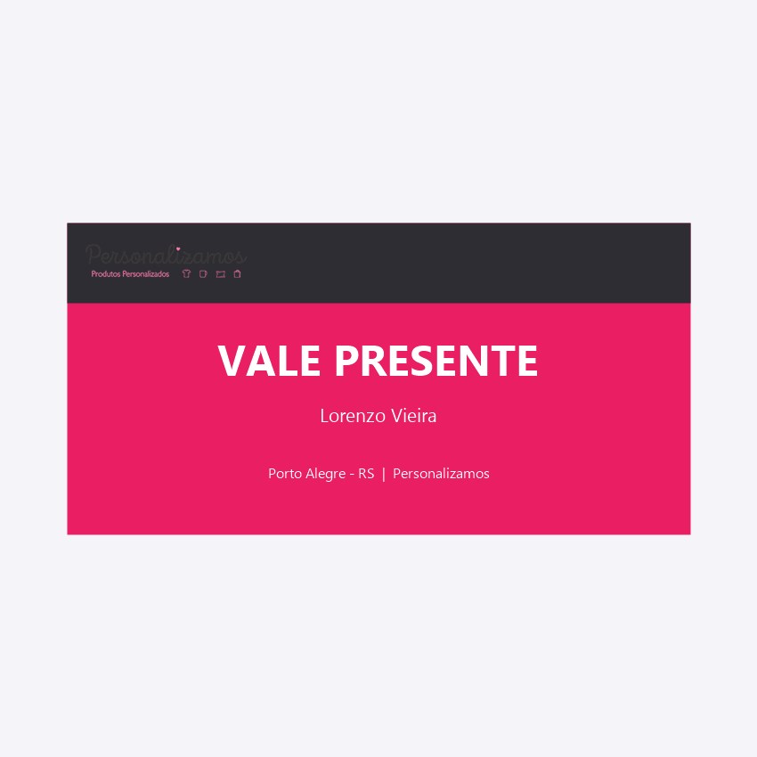 Vale presente 1 Porto Alegre - RS